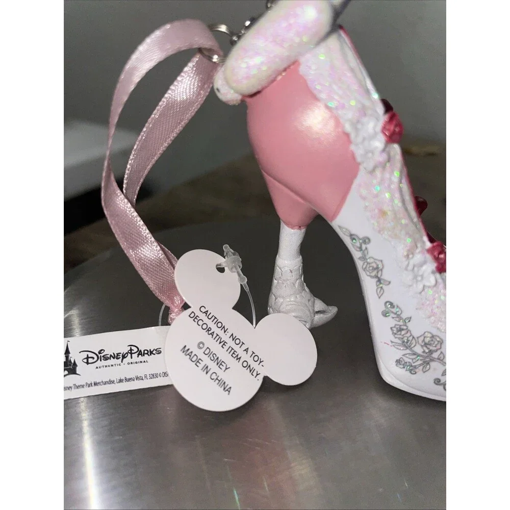 Disney Runway Shoe Ornament Mary Poppins Retired High Heel Ornament With Tags